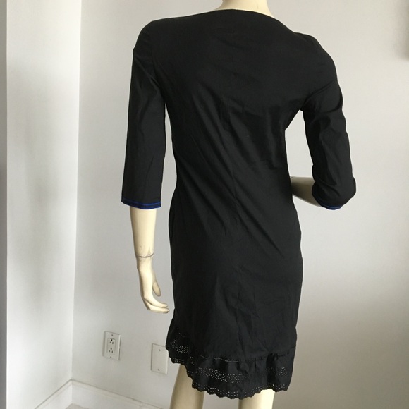 90s Miu miu quarter sleeve hook and eye closure baby doll dress - Picture 10 of 11